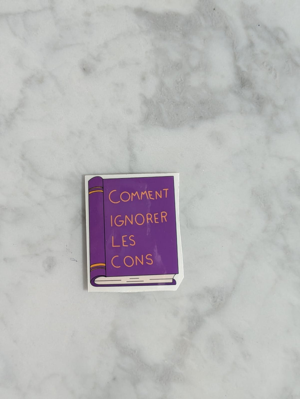 Sticker Large I Comment ignorer les cons